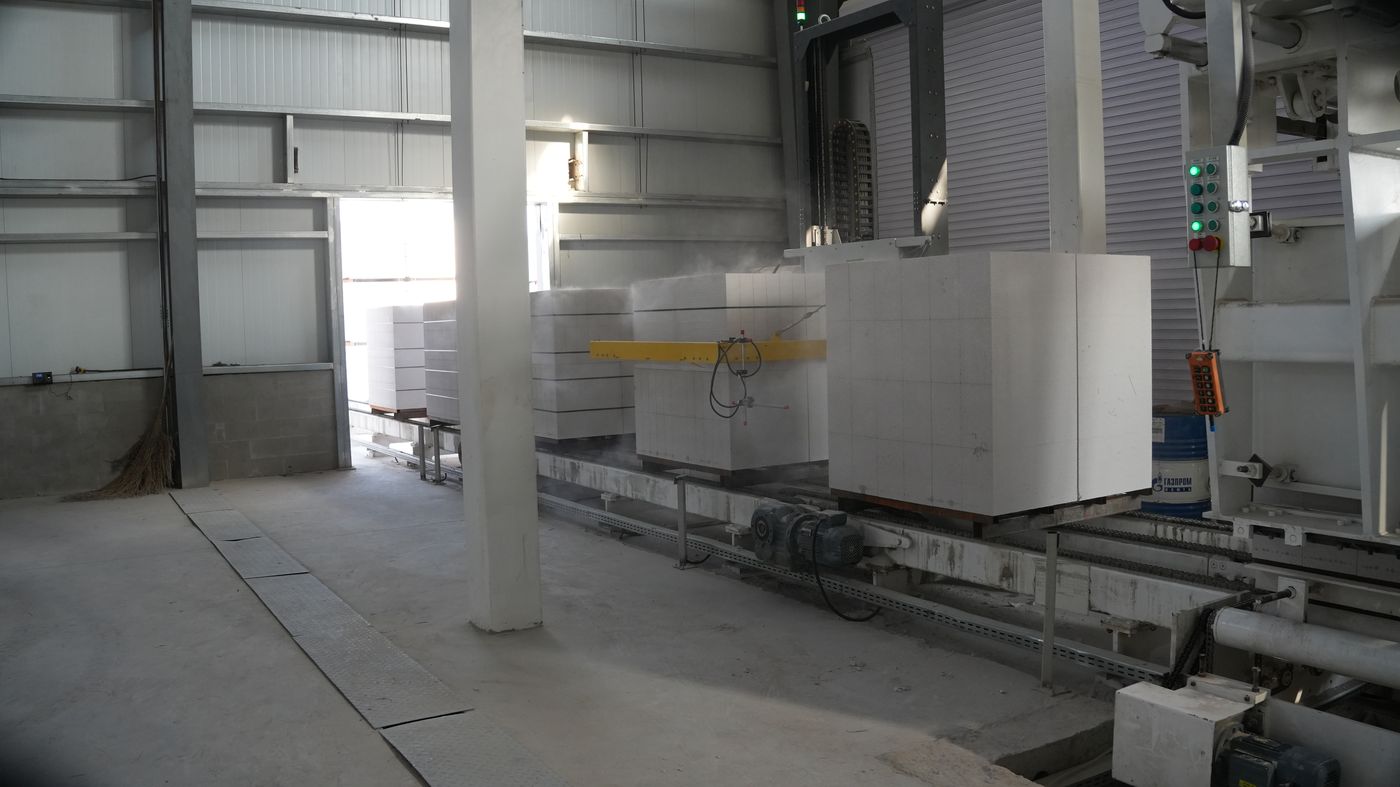 Производство газоблоков ALSAPA