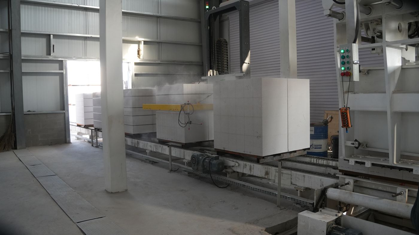 Производство газоблоков ALSAPA